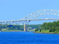 The Bourne Bridge in Cape Cod. The Cape Cod Canal Bridges Project recently received an initial $350 million fund from the federal government.